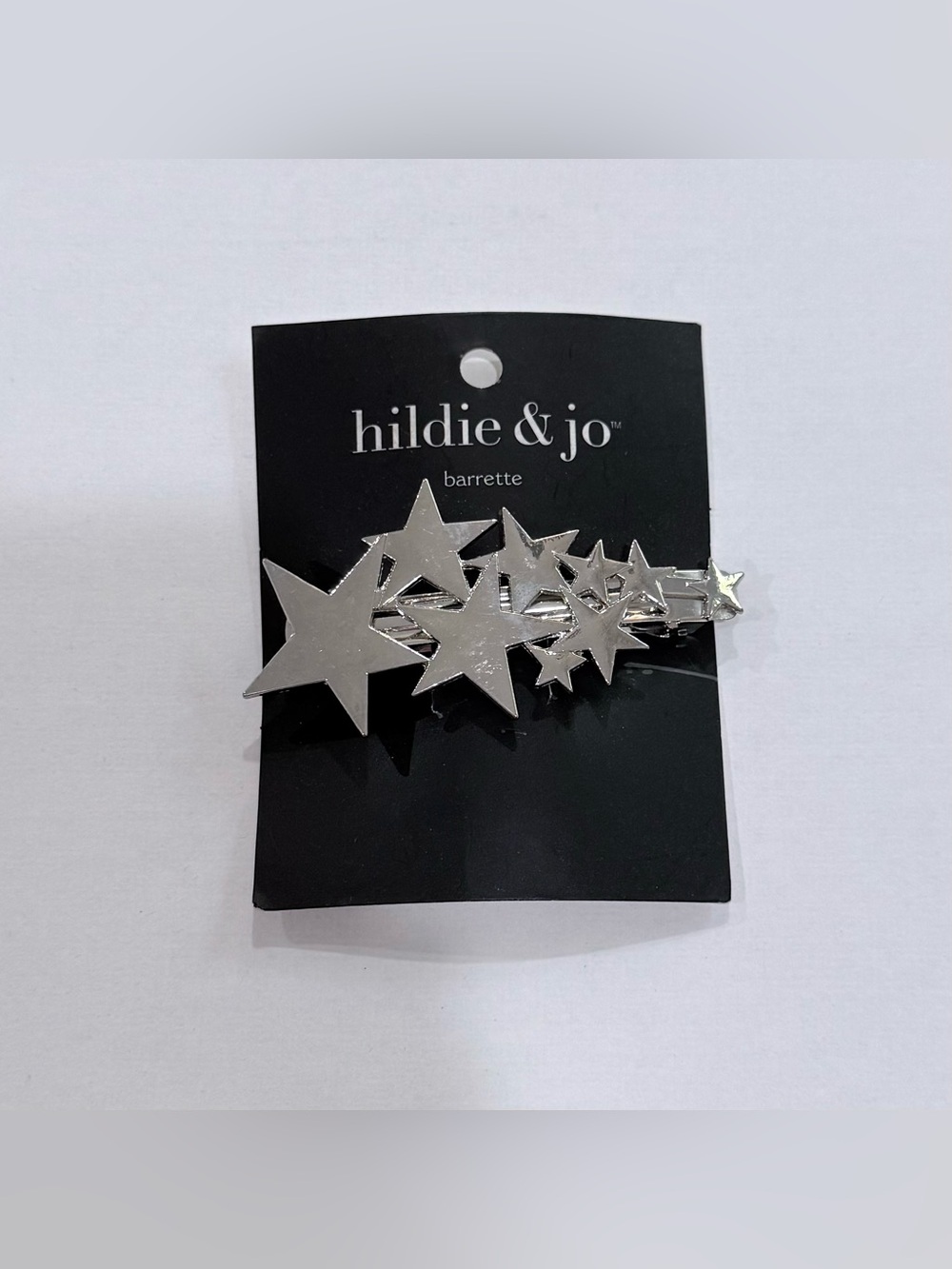 NEW hildie & jo stars hair barrette
